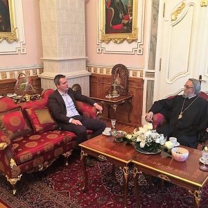 Susret predsjednika Skupštine grada i episkopa Jefrema