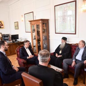 Gradonačelnik Radojičić razgovorao sa vladikom Jovanom