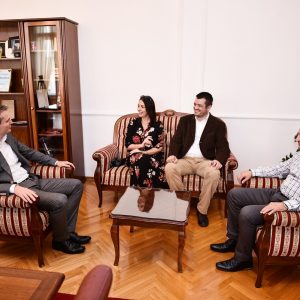Predsjednik Skupštine grada ugostio Slobodu Mićalović