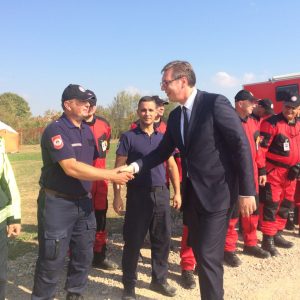 Banjalučki vatrogasci na međunarodnoj vježbi „Srbija 2018“ u Mladenovcu