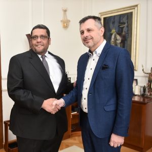 Радојичић са катарским амбасадором: Бања Лука отворена за ино – улагаче