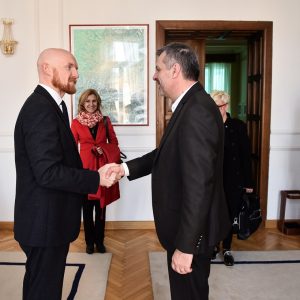Susret gradonačelnika Radojičića i ambasadora Filda