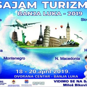 Prvi Međunarodni sajam turizma od 18. do 20. aprila