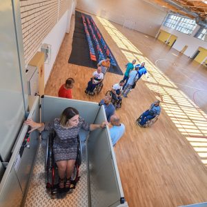 Дворана “Центар”: Уграђени лифтови за особе са инвалидитетом