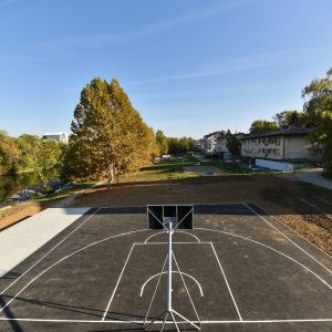 Обилићево: Ново кошаркашко игралиште, ускоро и теретана на отвореном