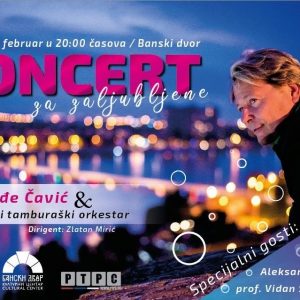 Градски тамбурашки оркестар: „Концерт за заљубљене“ у сриједу