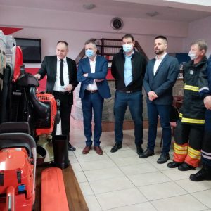 Нова опрема за Ватрогасно друштво Врбања