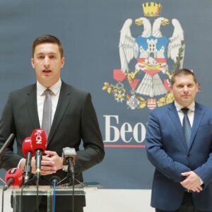 Прва званична посјета Београду: Предсједник Илић састао се са Дачићем и Никодијевићем