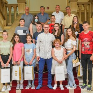Pred put u Bečiće: Gradonačelnik ugostio djecu ratnih vojnih invalida VRS