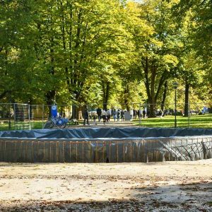 Одјељење за просторно о градњи фонтане у Парку „Младен Стојановић“