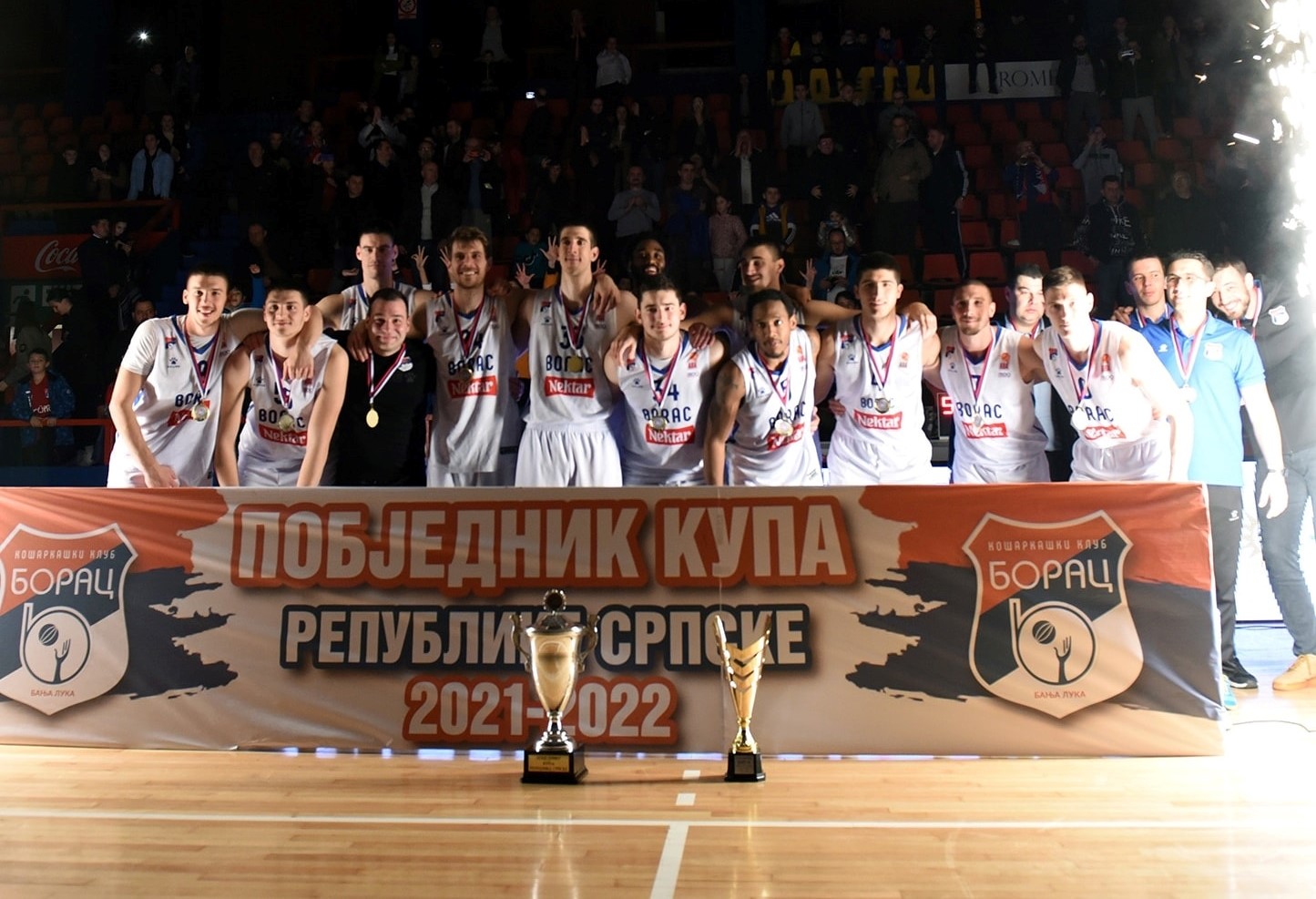 Trofej u Banjoj Luci: Košarkaši Borca osvojili Kup Republike Srpske