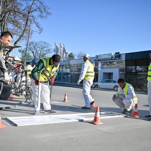 U toku tender: Po završetku zimske sezone počeće obnova horizontalne saobraćajne signalizacije