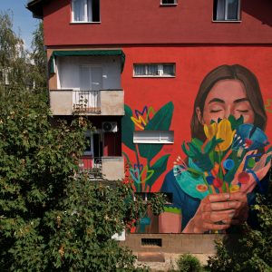 Savjetnica Šukalo: Mural „Centra za životnu sredinu“ ima jaku poruku i ukazuje na problem zagađenja životne sredine