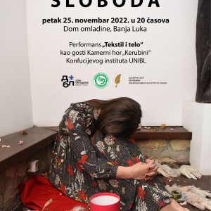 U Domu omladine u petak otvaranje izložbe „Sloboda“ autora Angeline Marković