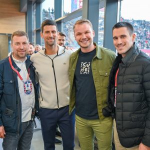 Gradonačelnik sa najboljim teniserom svijeta: Novak je oduševljen našim gradom