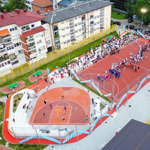 Na radost sportista i rekreativaca: Otvoreni sportski tereni kod Sokolskog doma