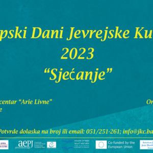 У суботу од 19.00 часова: Европски дани јеврејске културе 2023