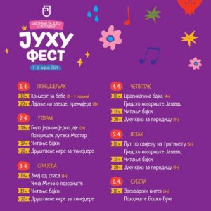 April: Treći „Juhu fest“ u GP „Jazavac“