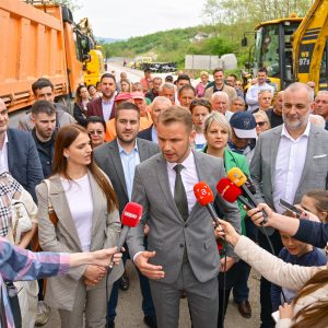 Градоначелник обишао радове на наставку изградње Улице краља Александра I Карађорђевића